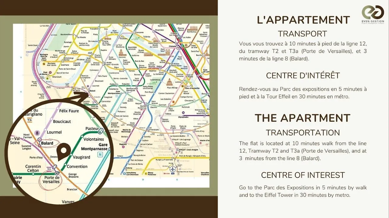 Apartment New Duplex 6Pers#Paris Expo#Porte De Versailles